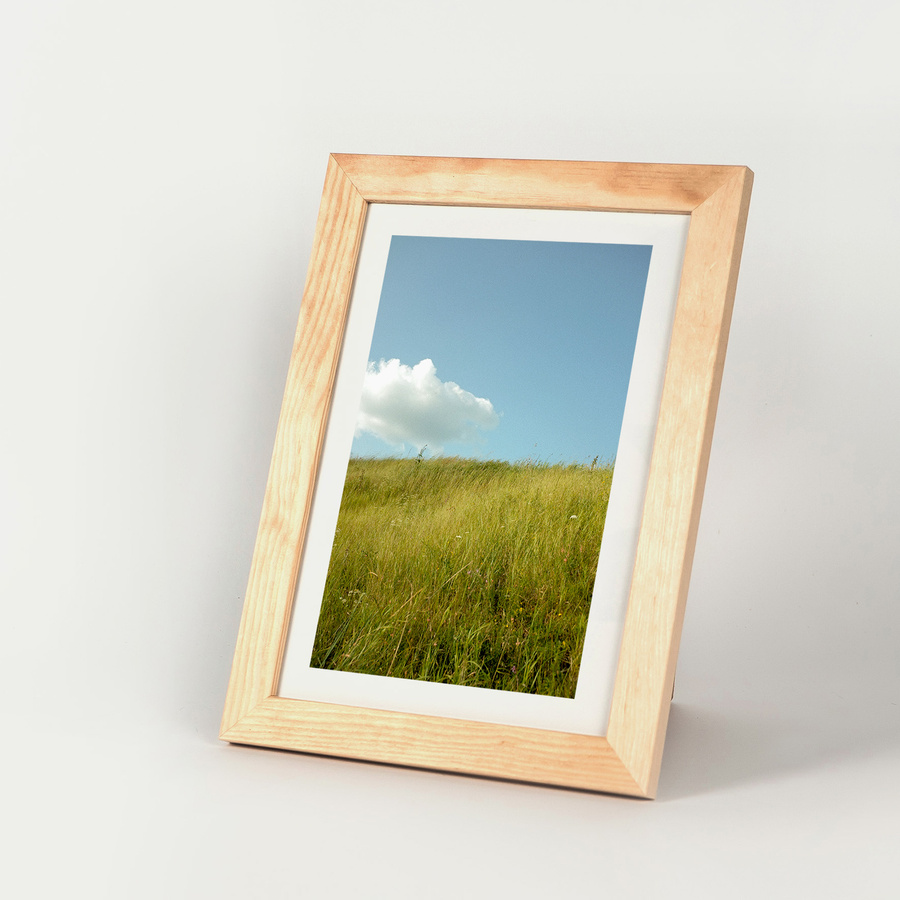 Ramka z drewna surowego na zdjęcia 5 szt. RAW 15x21 cm