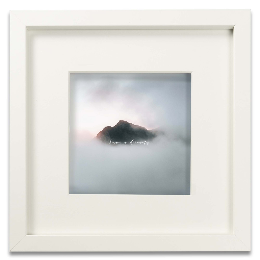 Ramka przestrzenna EXPO 3D Biała 13x18 cm (9x13cm)