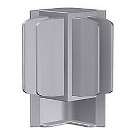 Narożnik do szyny Click Rail w kolorze szarym