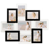 Multirama w  czarno-białym kolorze MULTI  HEN 1-2 na 9 zdjęć ramka na zdjęcia