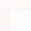 Passe partout 30x30 cm (20x20 cm) LUCA Q5102 SNOW WHITE BIAŁY