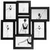 Multirama czarna MULTI HEN 2 na 7 zdjęć ramka na zdjęcia