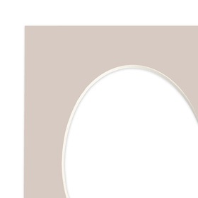 Passe partout 10x15 (6x9) OWAL BEŻOWE DUNE - LUCA Q5206