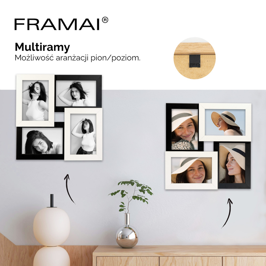 Multirama MULTI HEN 1 2 ramka na zdjęcia
