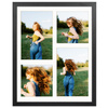 Foto galeria czarna 24x30 cm na 4 zdjęcia o wymiarach 10x15 cm 10x10 cm