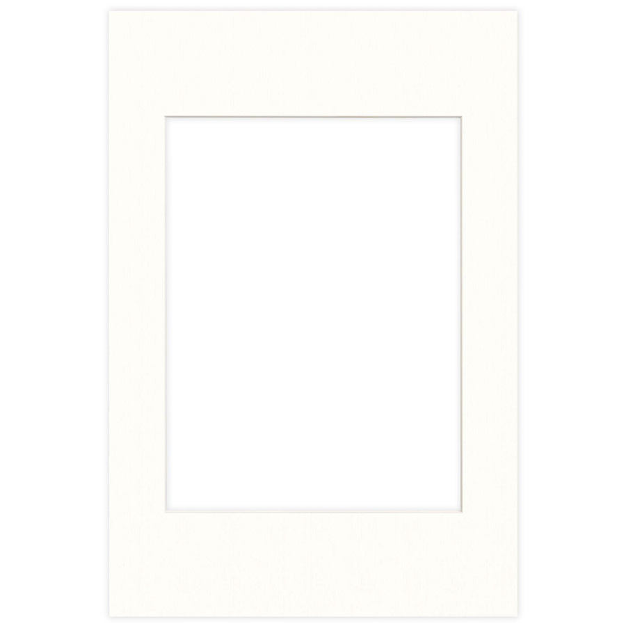 Naturalna ramka z passe partout na zdjęcia w rozmiarze 40x60 cm z passe partout 30x40 cm