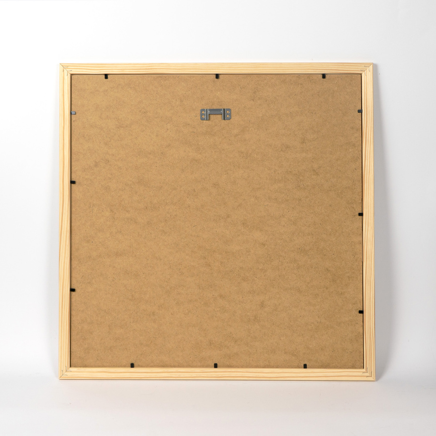 Ramka z drewna surowego na zdjęcia RAW 30x30 cm