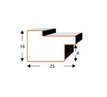 Ramka drewniana RIVOLI 2954 - 50x60 cm