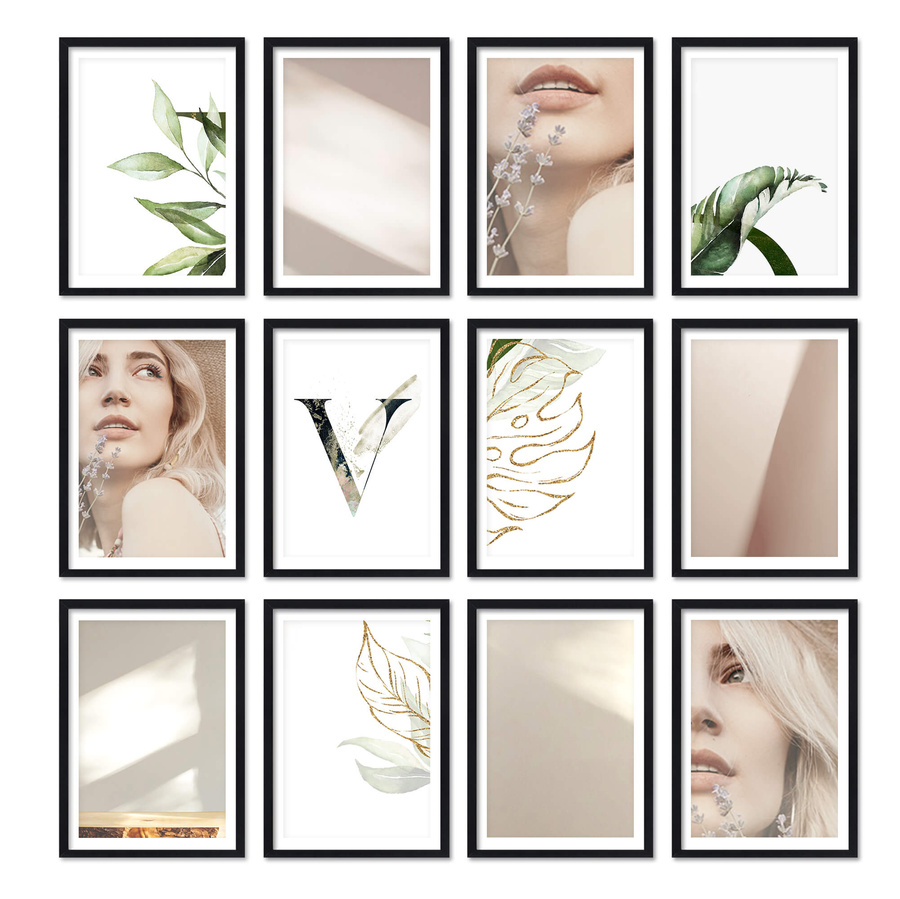 Zestaw ramek PINIA 2 GF0021 - galeria ramek na 12 zdjęć