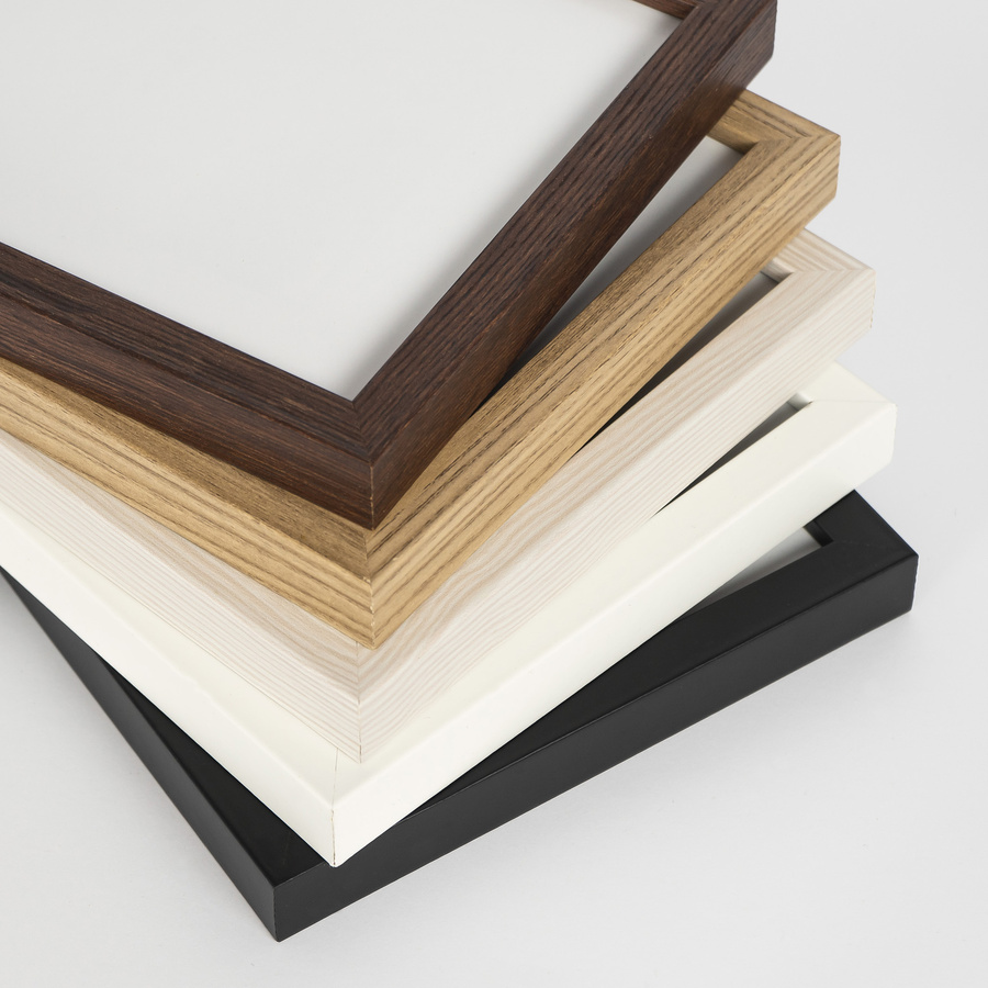 Biała ramka na zdjęcia FDM 1 w rozmiarze 40x50 cm