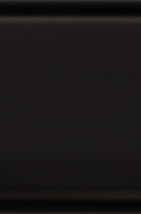 Rama do obrazów zdjęć i luster na wymiar LUCA #1909. Nowoczesna prosta, drewniana oprawa - panel, kolor czarny mat