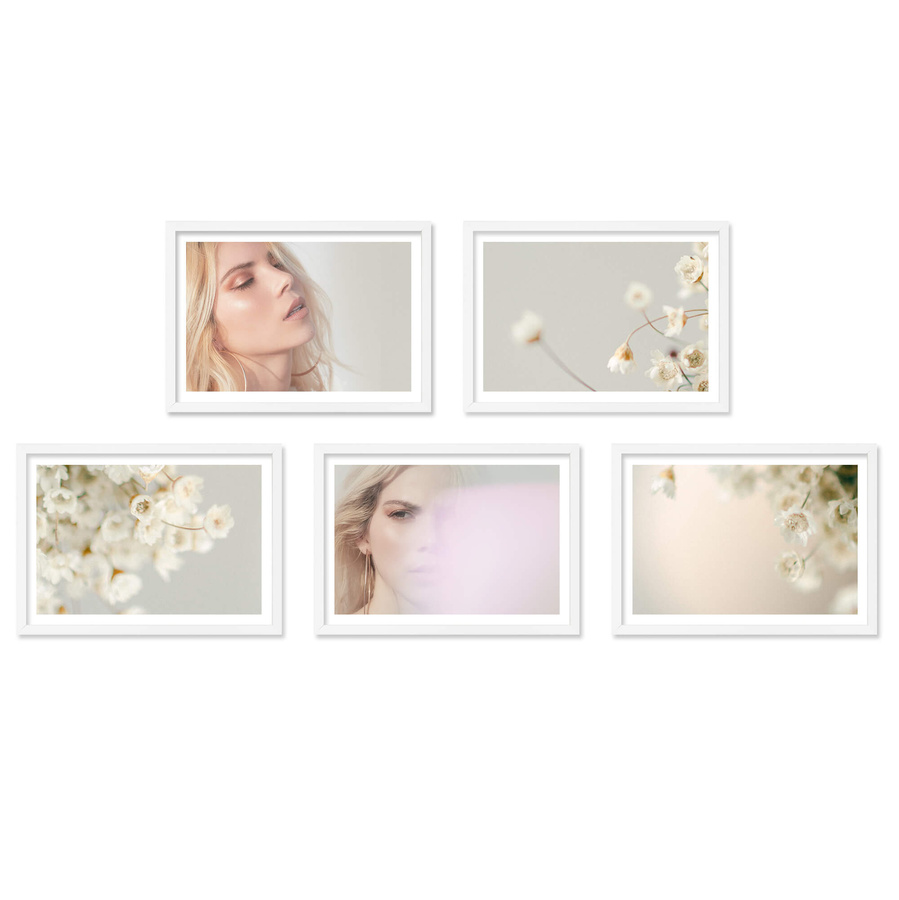 Zestaw ramek PINIA 1 GF0014 - galeria ramek na 5 zdjęć