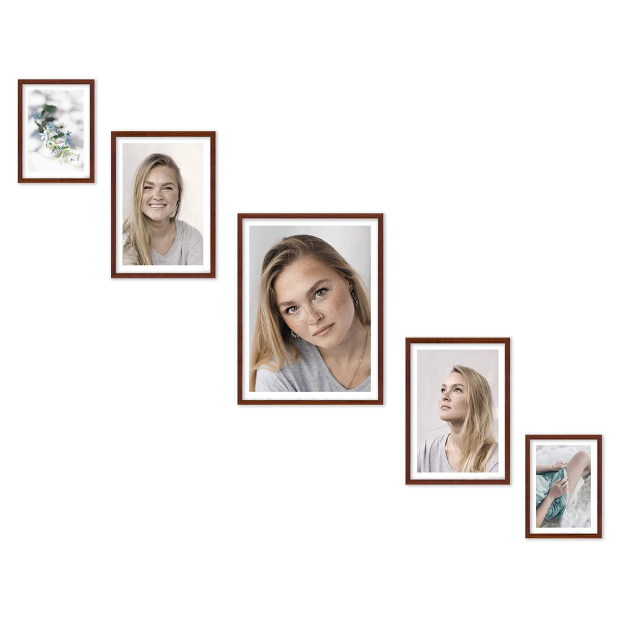 Zestaw ramek PINIA 3 GF0031 L- galeria ramek na 5 zdjęć
