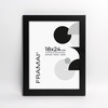 Czarna ramka na zdjęcia o rozmiarze 18x24 cm