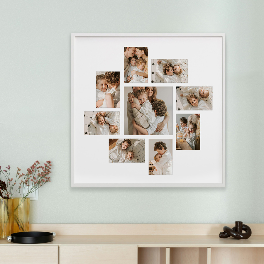 Foto galeria na 9 zdjęć White 60x60