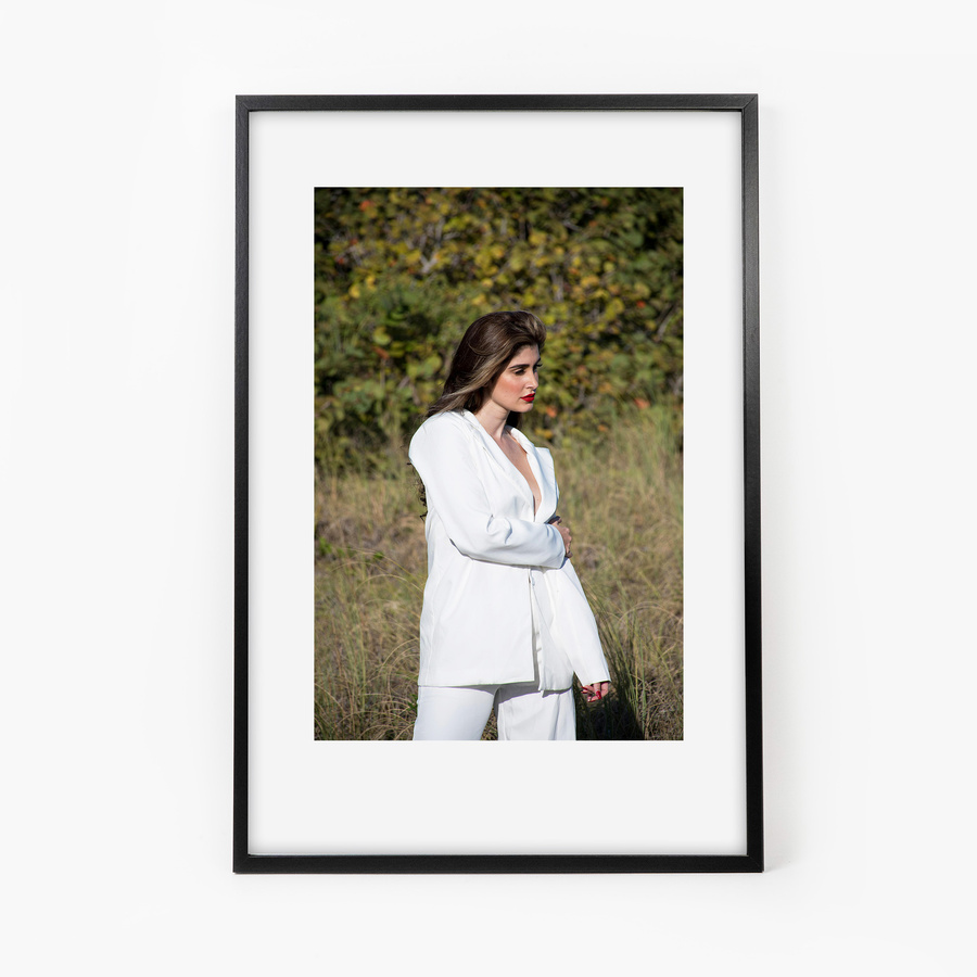 Czarna ramka na zdjęcia FDM 2 w rozmiarze 40x60 cm