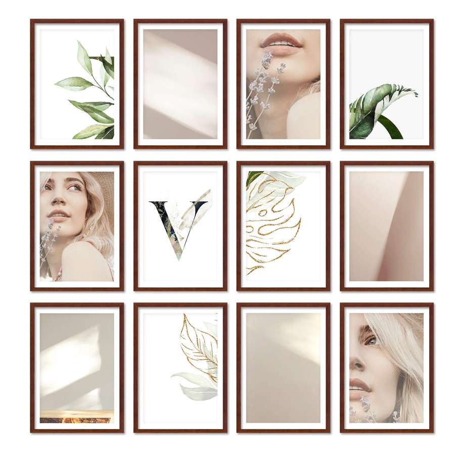 Zestaw ramek PINIA 3 GF0021 - galeria ramek na 12 zdjęć