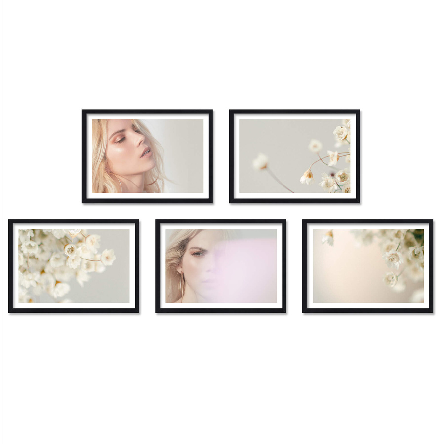 Zestaw ramek PINIA 2 GF0014 - galeria ramek na 5 zdjęć