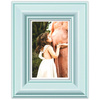 Ramka drewniana FAVARO 2143, nowoczesna fotoramka na zdjęcia, plakaty lub obrazy - kolor miętowy