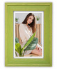 Ramka drewniana RIVOLI 2960, nowoczesna fotoramka na zdjęcia, plakaty lub rysunki - kolor zielony przetarcia