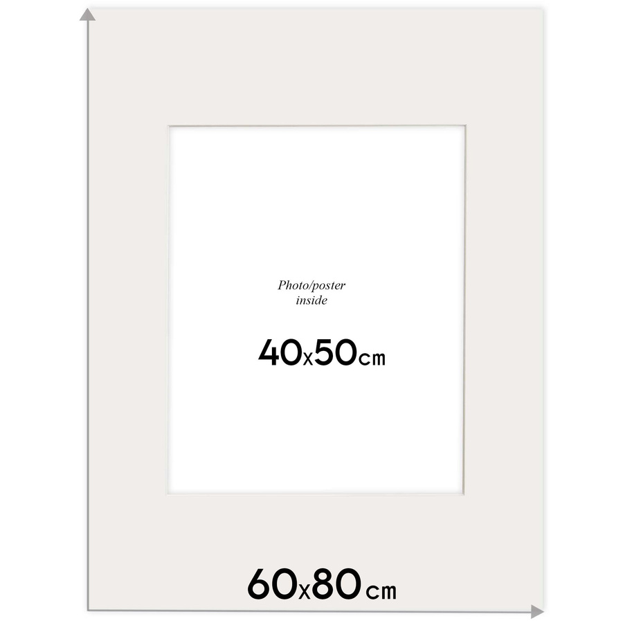 Passe partout 60x80 (40x50) ZIELONE FOREST - LUCA Q5505