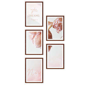 Zestaw ramek  PINIA 3 GF0014 - galeria ramek na 5 zdjęć