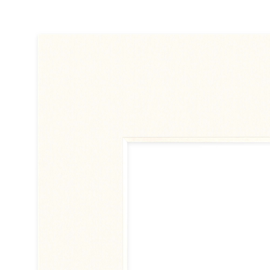 Passe partout 9x13 (5x7) BIAŁY CHALK LUCA Q5103