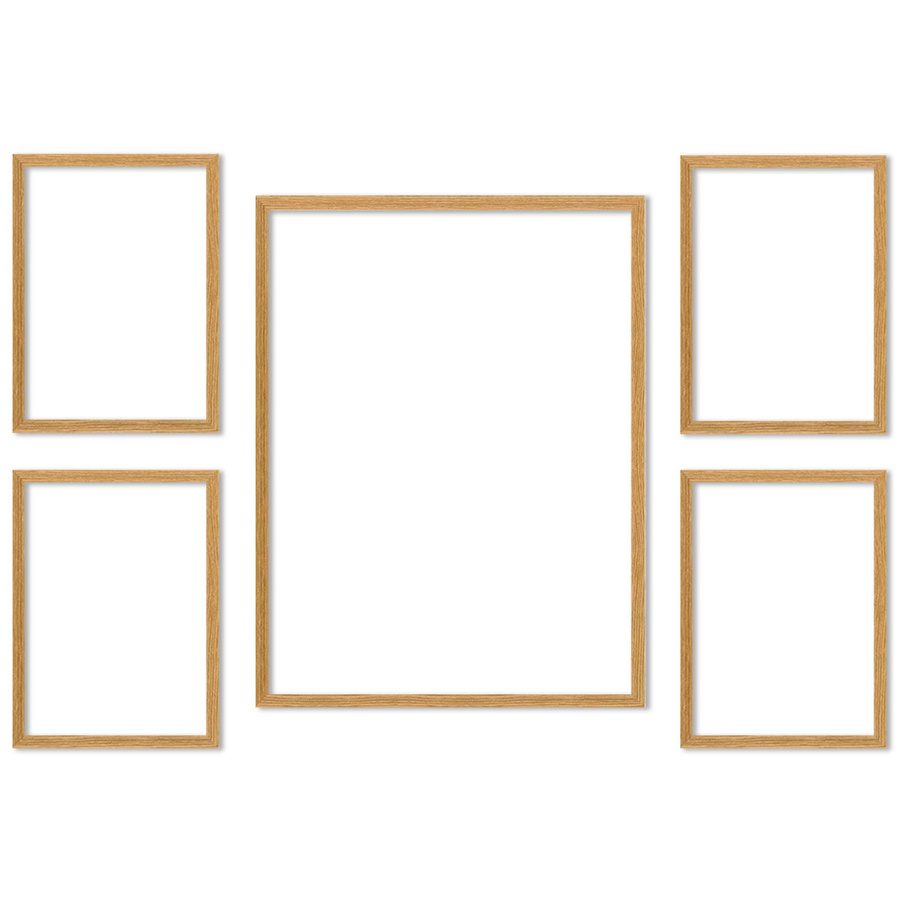 Zestaw ramek PINIA 00 GF0046 - galeria ramek na 5 zdjęcia