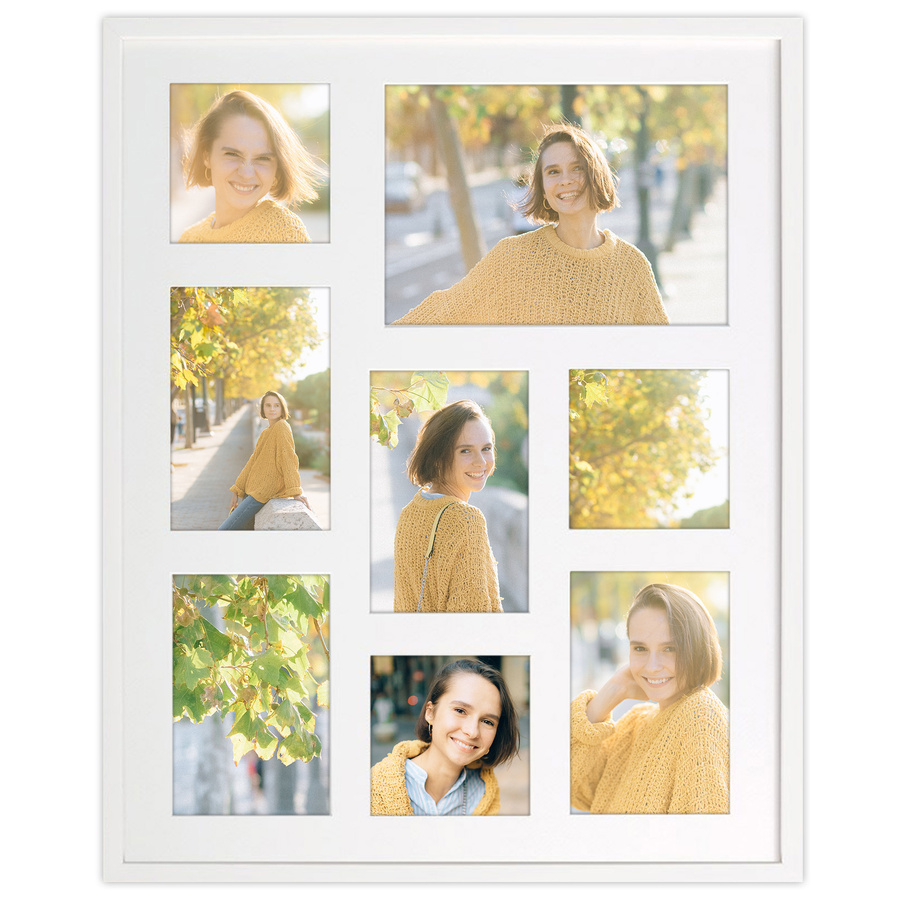 Foto galeria na 8 zdjęć White 40x50 C