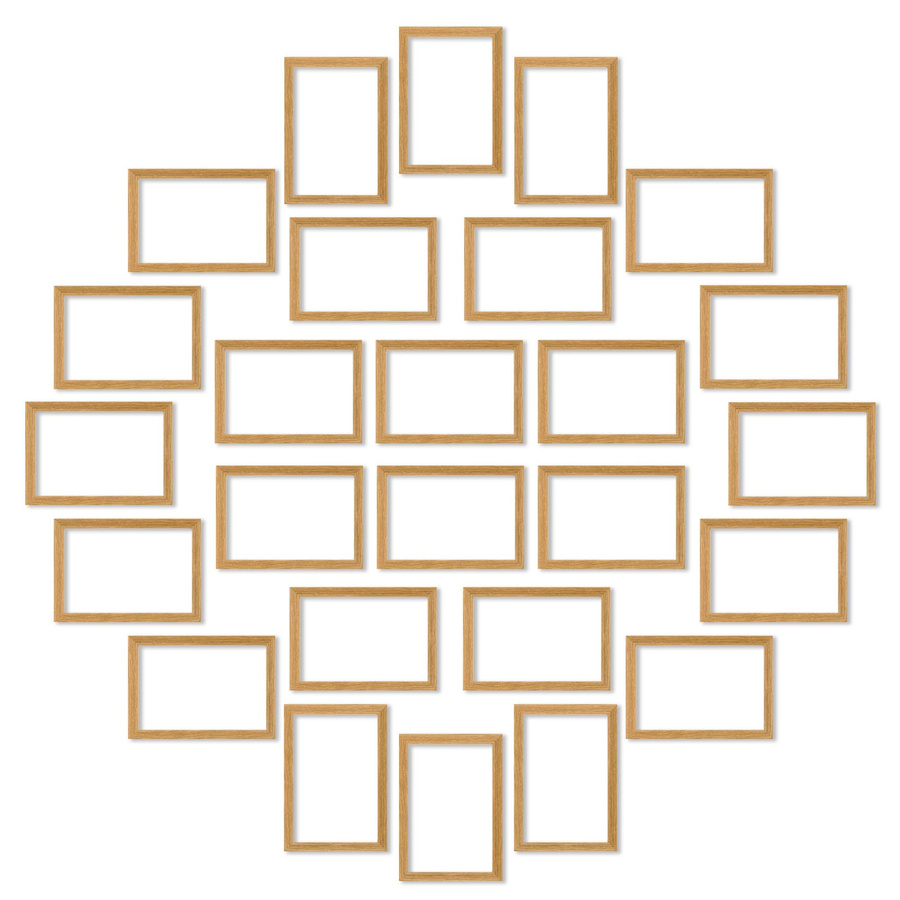 Zestaw ramek PINIA 00 GF00037 - galeria ramek na 26 zdjęć