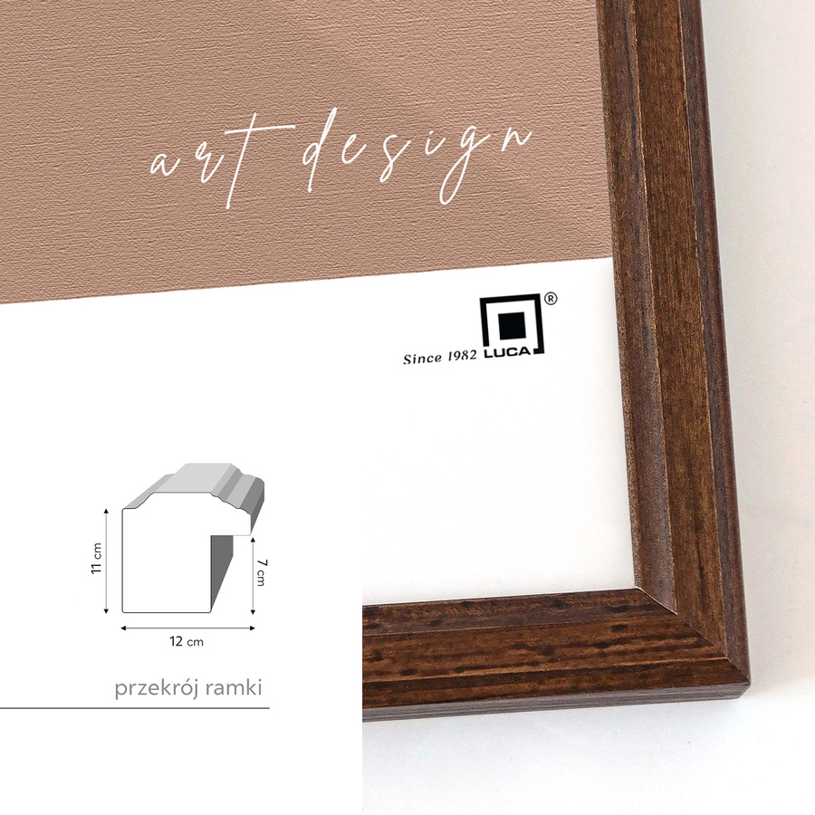 Pakiet ramek drewnianych 5 szt. DRWA 4 PAK 15x21 cm