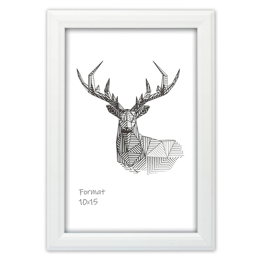 Zestaw białych ramek galeria 1 GF0008 1x 15x21 1x 21x30 2x 30x40 cm