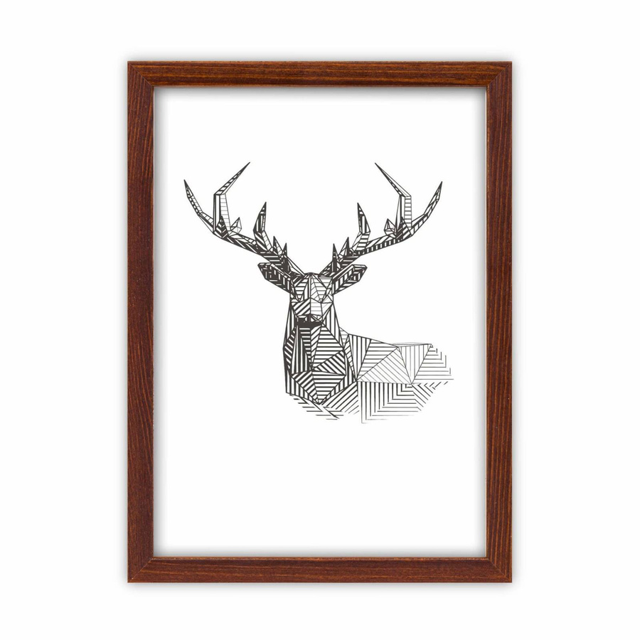 Zestaw brązowych ramek galeria Pinia 3 GF0009