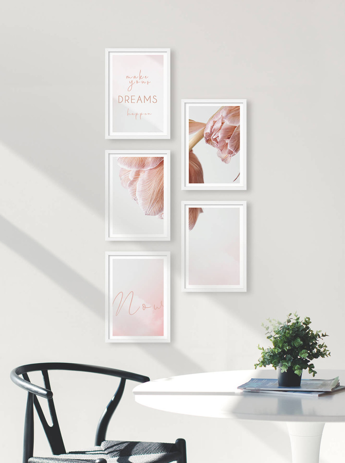 Zestaw ramek PINIA 1 GF0014 - galeria ramek na 5 zdjęć