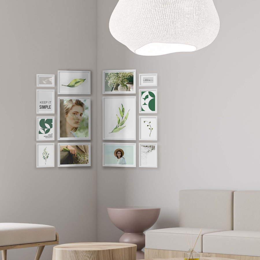 Zestaw ramek PINIA 1 GF0041 - galeria ramek na 14 zdjęć