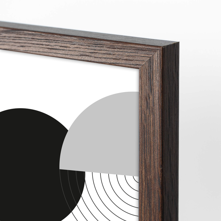 Ramka na zdjęcia w brązowym kolorze FDM 6 w rozmiarze 40x40 cm