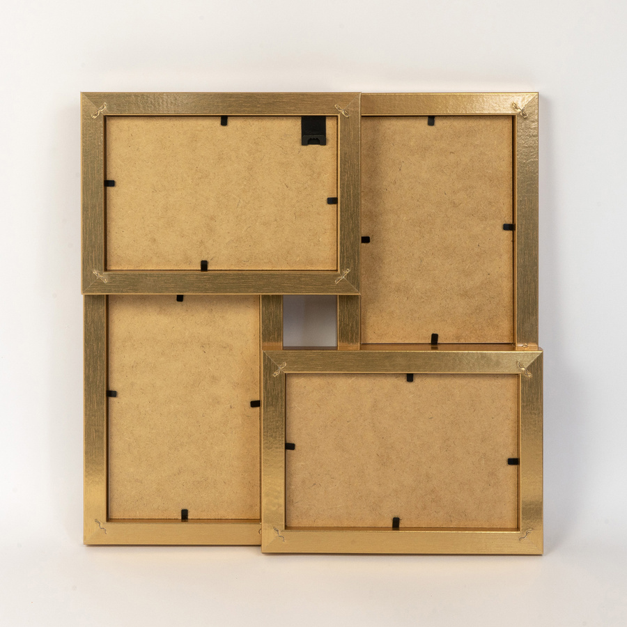 Multirama HEN GOLD zestaw ramek 4 X 10x15 cm