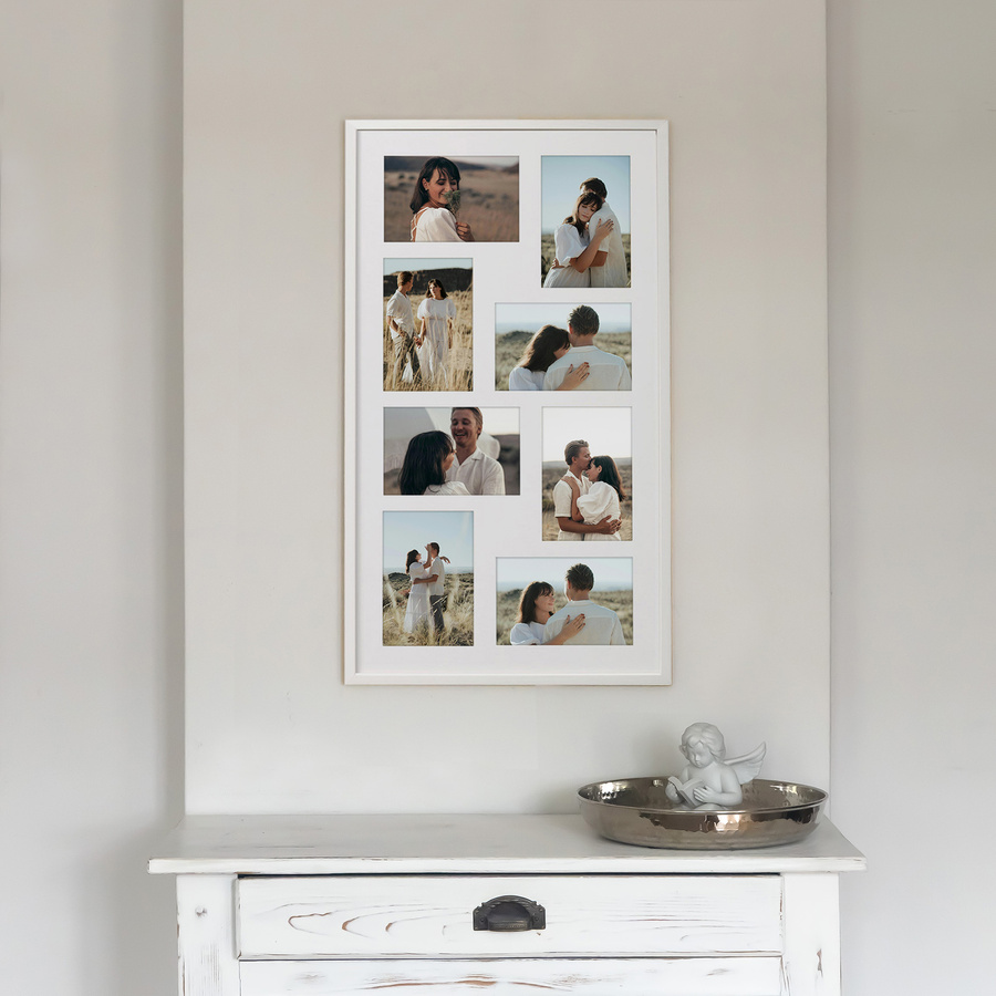 Foto galeria na 8 zdjęć White 33x60 10x15