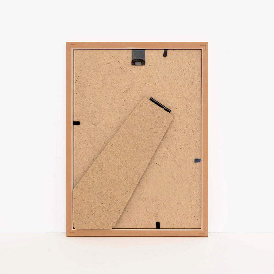 Ramka drewniana PRESTO 1855, szlachetna fotoramka na zdjęcia, plakaty lub rysunki - kolor brązowy