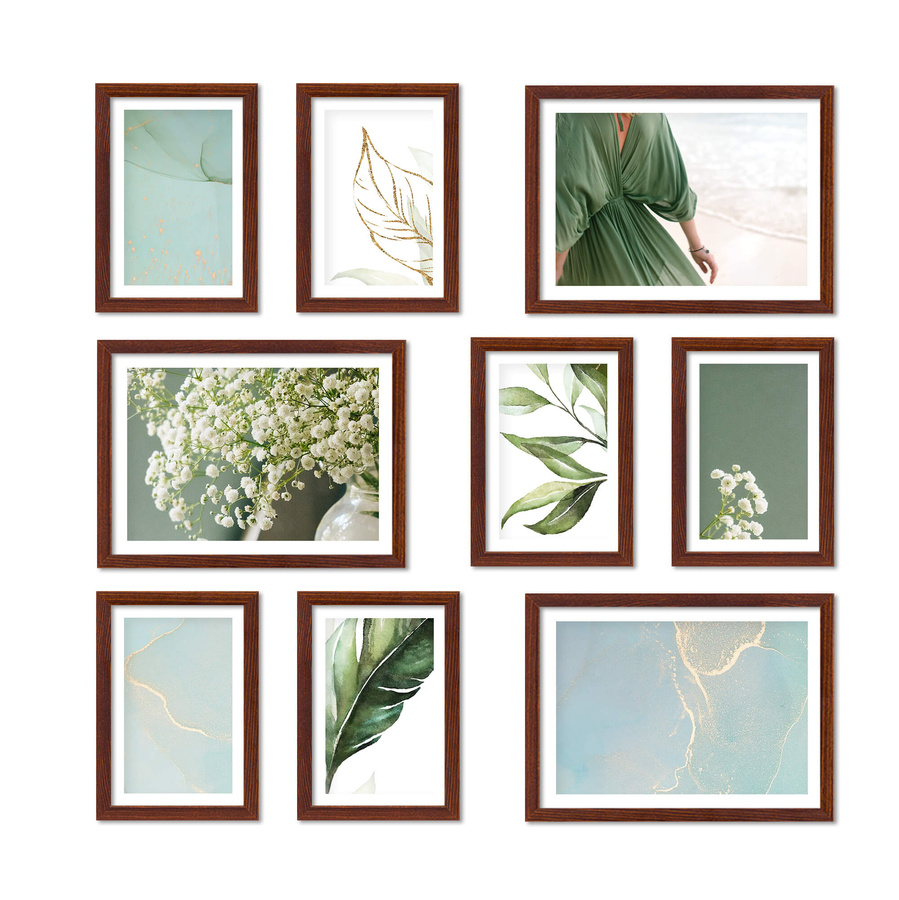 Zestaw ramek PINIA 3 GF0027 - galeria ramek na 9 zdjęć