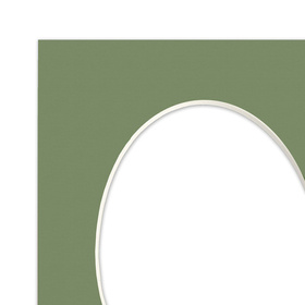 Passe partout 10x15 (6x9) OWAL ZIELONE FOREST - LUCA Q5505