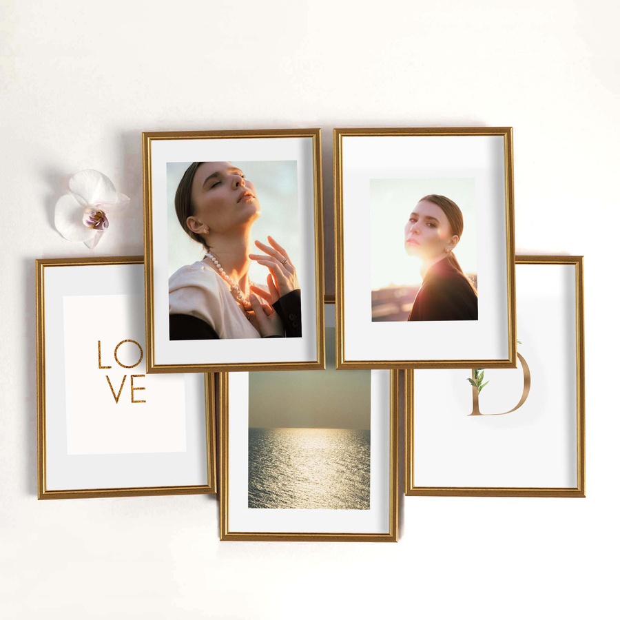 Pakiet ramek drewnianych 5 szt. DRWA F Z PAK 21x30 cm