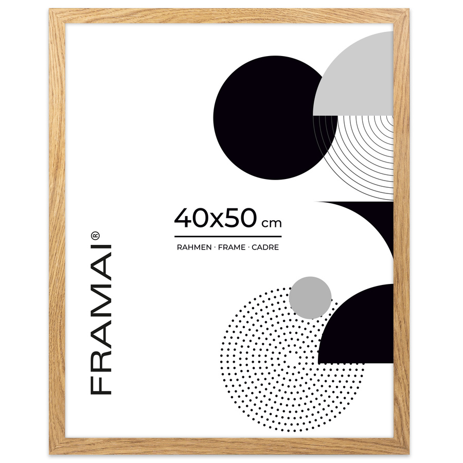 Naturalna ramka na zdjęcia o rozmiarze 40x50 cm