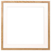Naturalna ramka z passe partout na zdjęcia w rozmiarze 50x50 cm z passe partout 40x40 cm