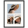 Foto galeria 30x40 cm na 3 zdjęcia o wymiarach 10x15 cm 15x21 cm czarna