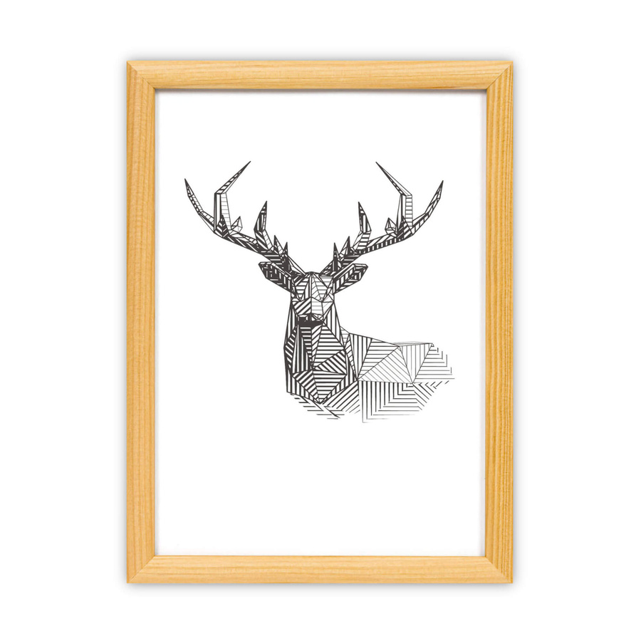 Zestaw naturalnych ramek galeria HIT 0 GF0009-CORNER