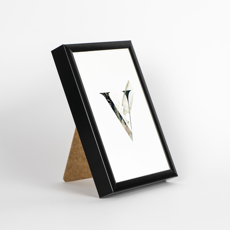 Ramka aluminiowa Czarna 10x15 cm ROYALL