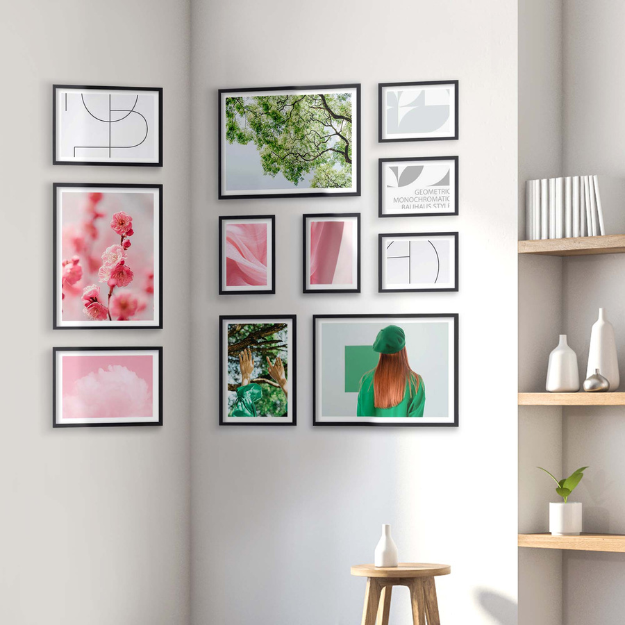 Zestaw ramek PINIA 2 GF0038 - galeria ramek na 11 zdjęć