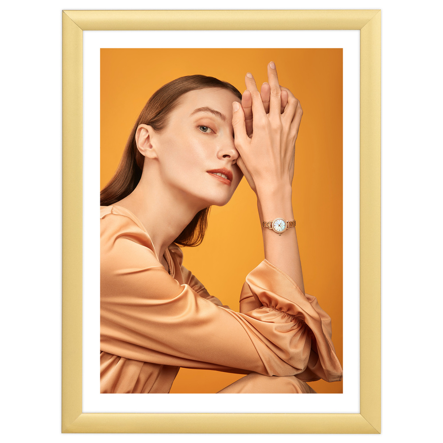 Ramka aluminiowa ROYALL Złota 13x18 cm