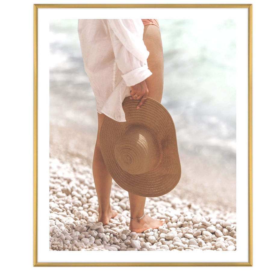 Ramka aluminiowa ROYALL Złota 50x60 cm